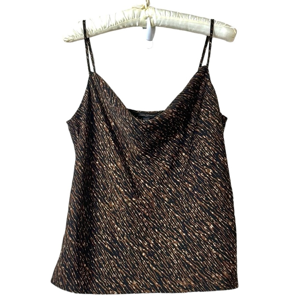 Banana Republic Silky Cowl Neck Camisole Size Small